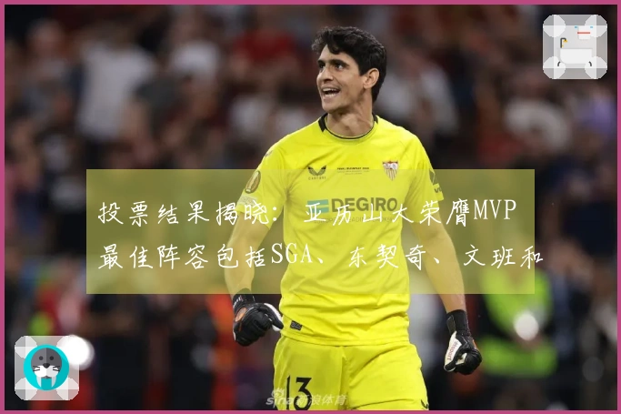 投票结果揭晓：亚历山大荣膺MVP 最佳阵容包括SGA、东契奇、文班和约基奇
